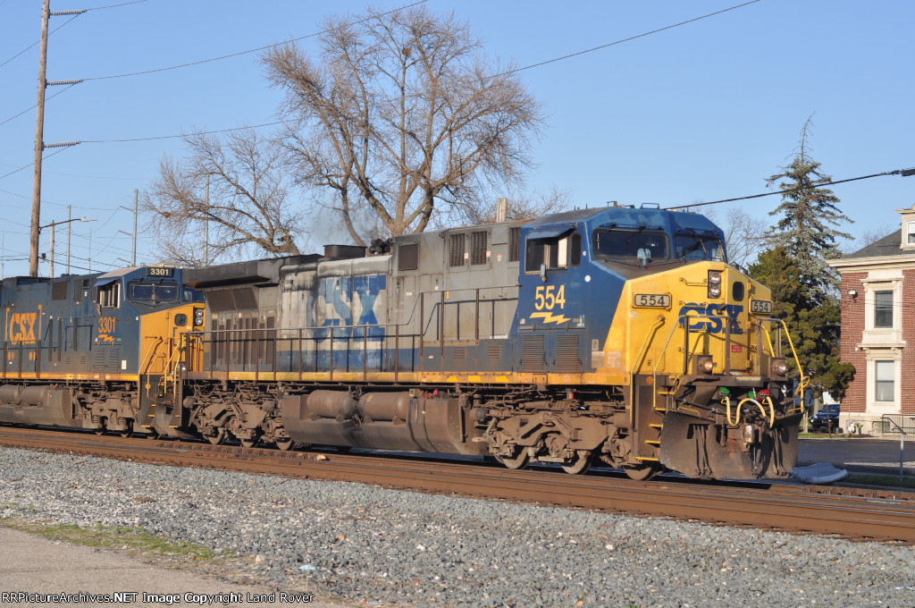 CSXT 554 South